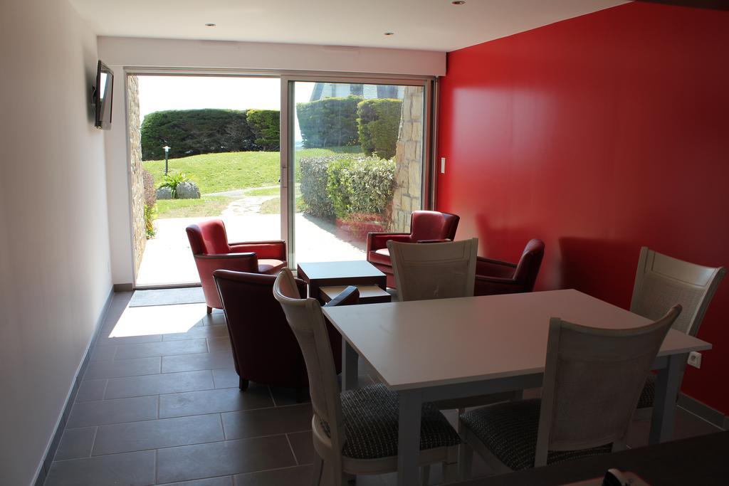 Appartement Vue Mer Au Jardin De La Comtesse Saint-Quay-Portrieux Esterno foto